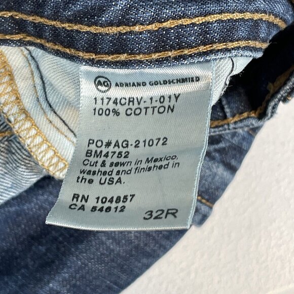 Adriano Goldschmied The‎ Graduate Jeans Mens Size 32x31 Medium Wash Cotton - Picture 5 of 13